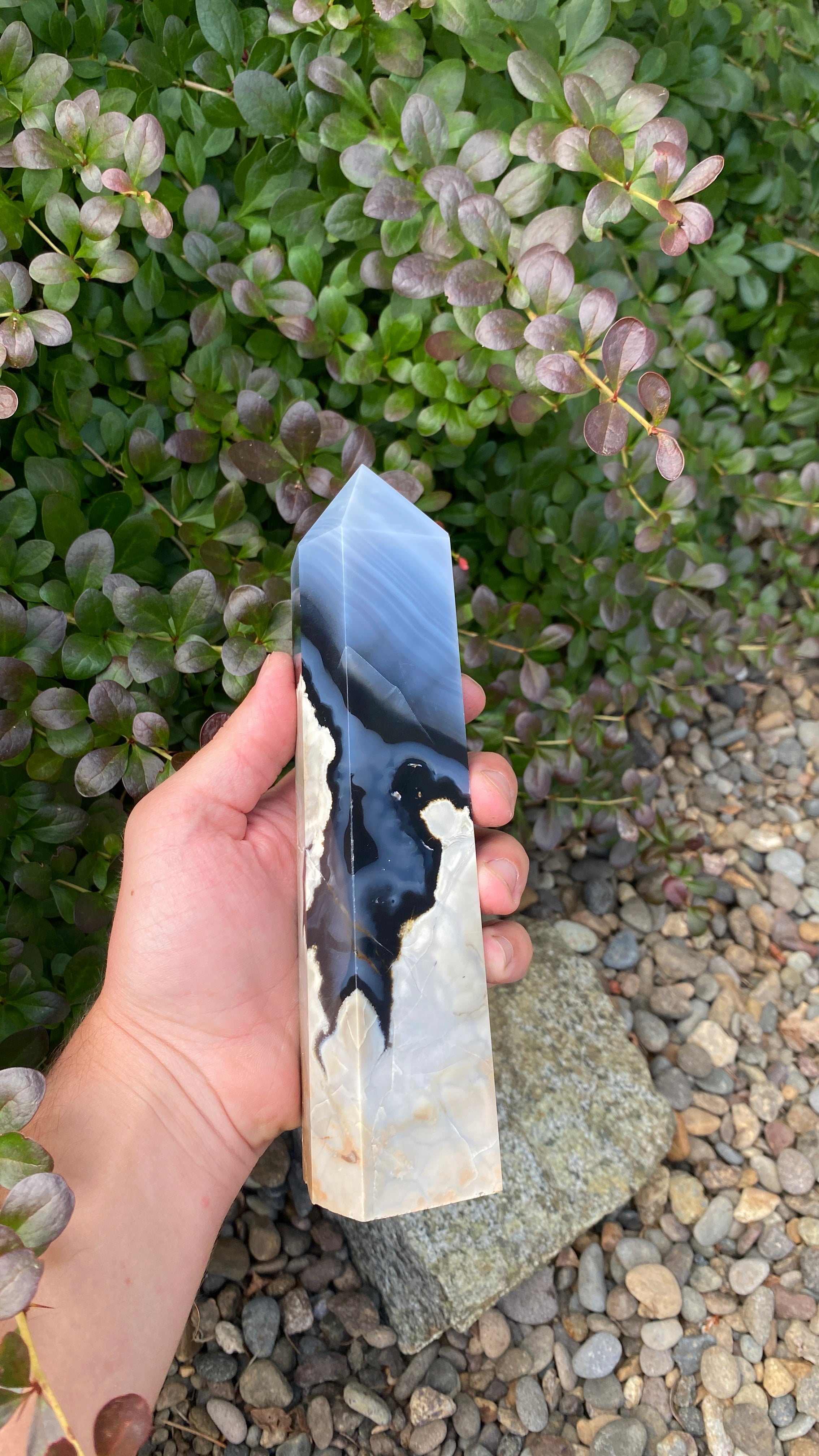 Moonrise Ridge Volcano Agate