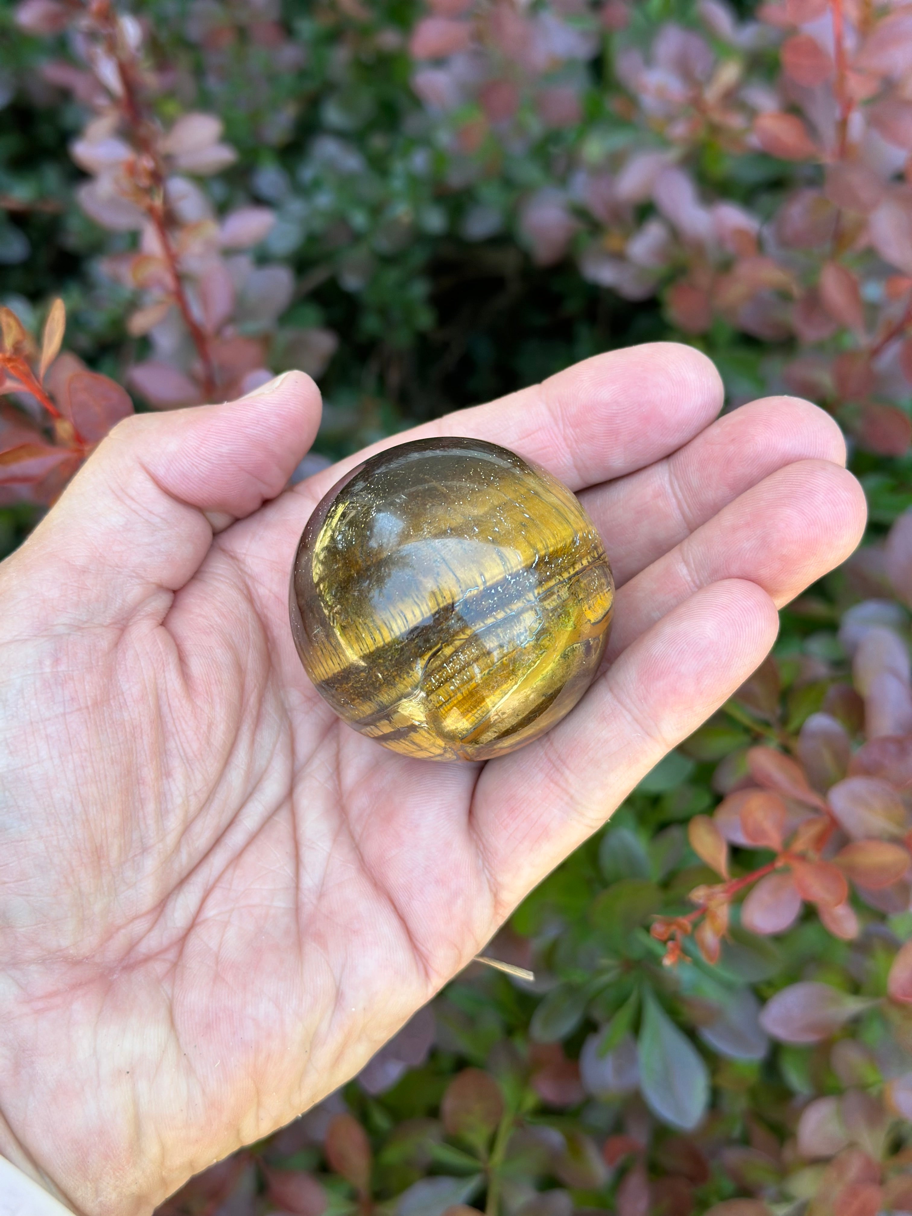 Golden Horizon Tiger’s Eye Sphere
