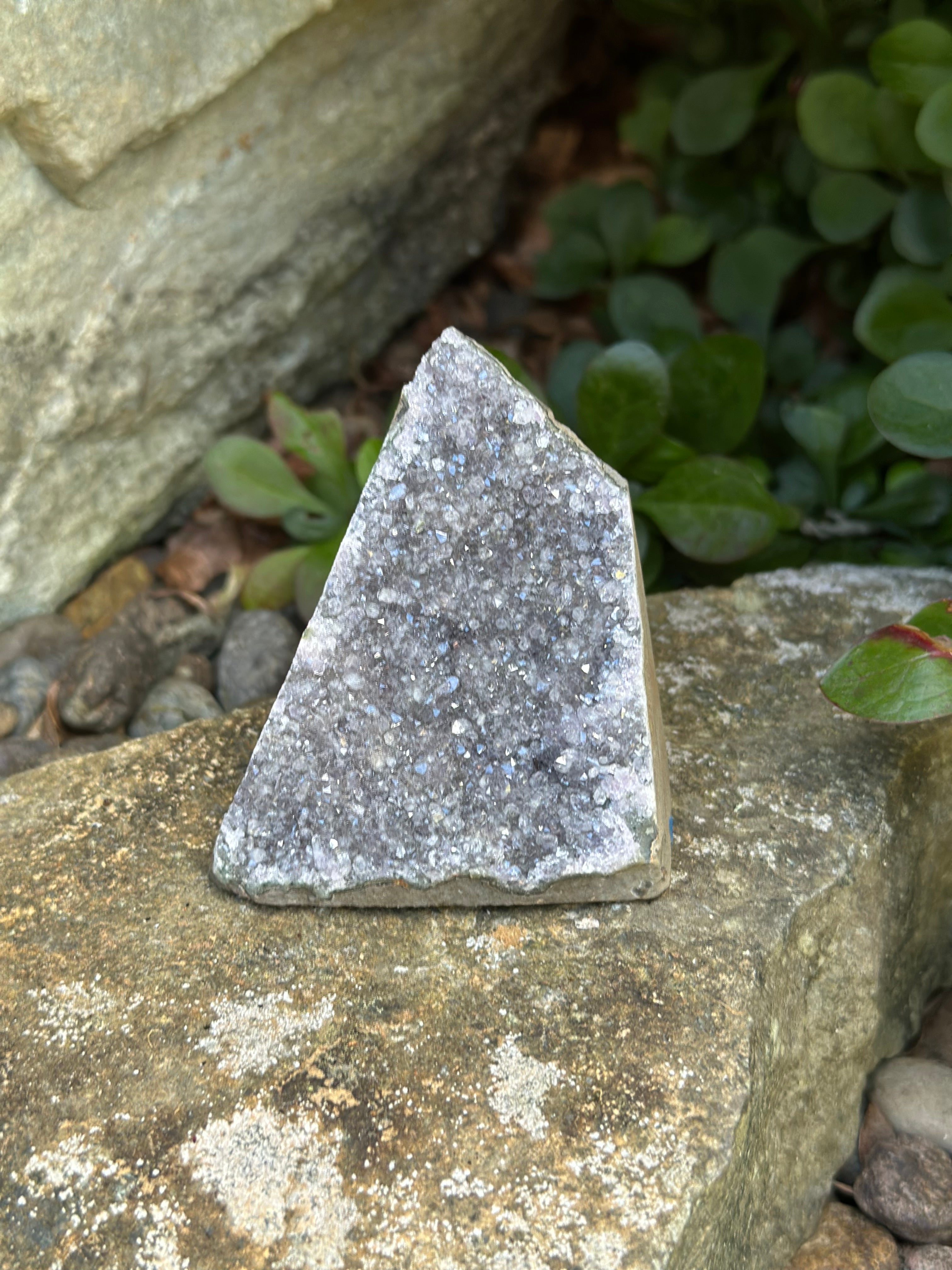 Mystic Pinnacle Amethyst Druzy Geode