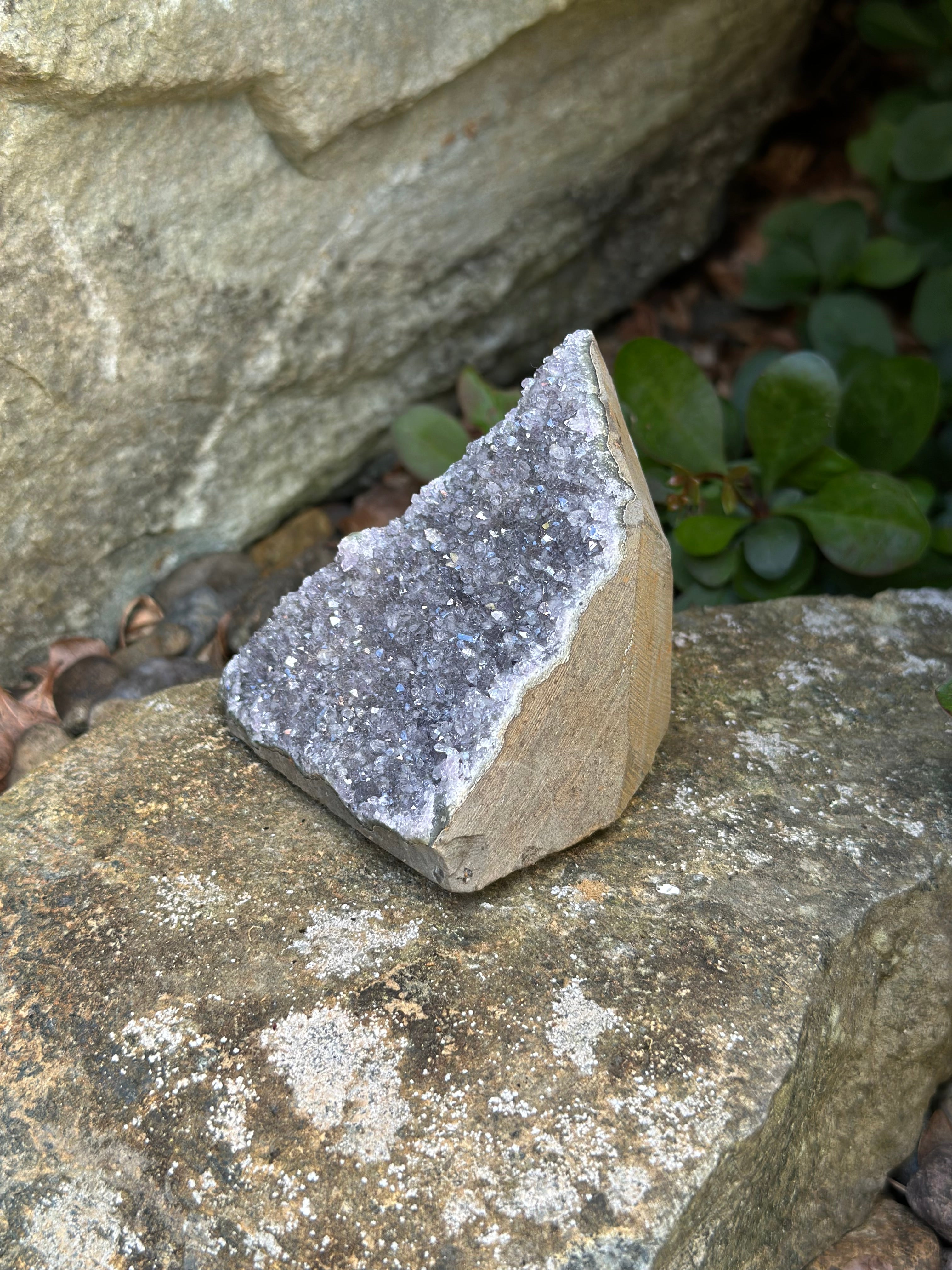 Mystic Pinnacle Amethyst Druzy Geode