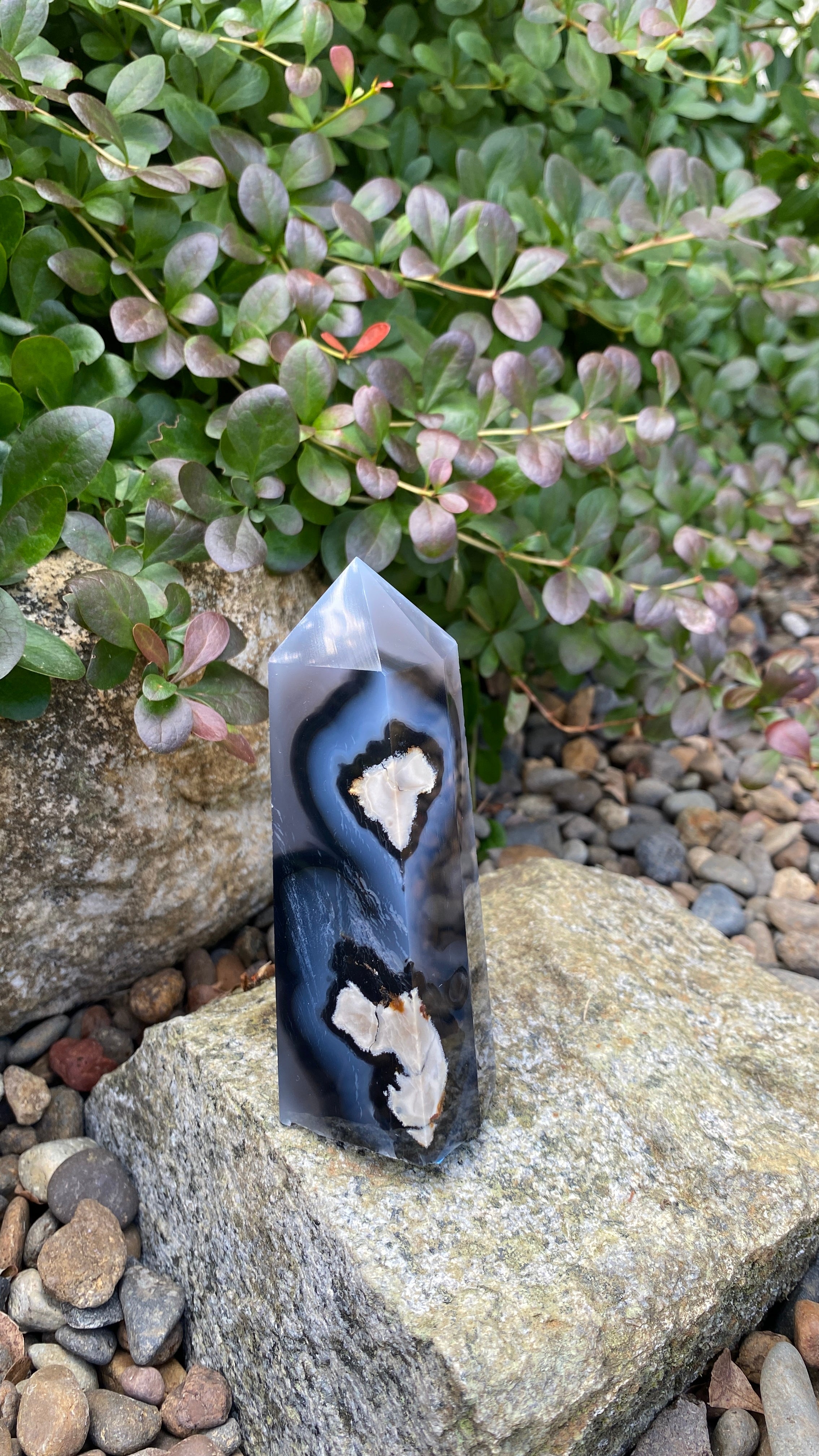 Twin Moons Volcano Agate