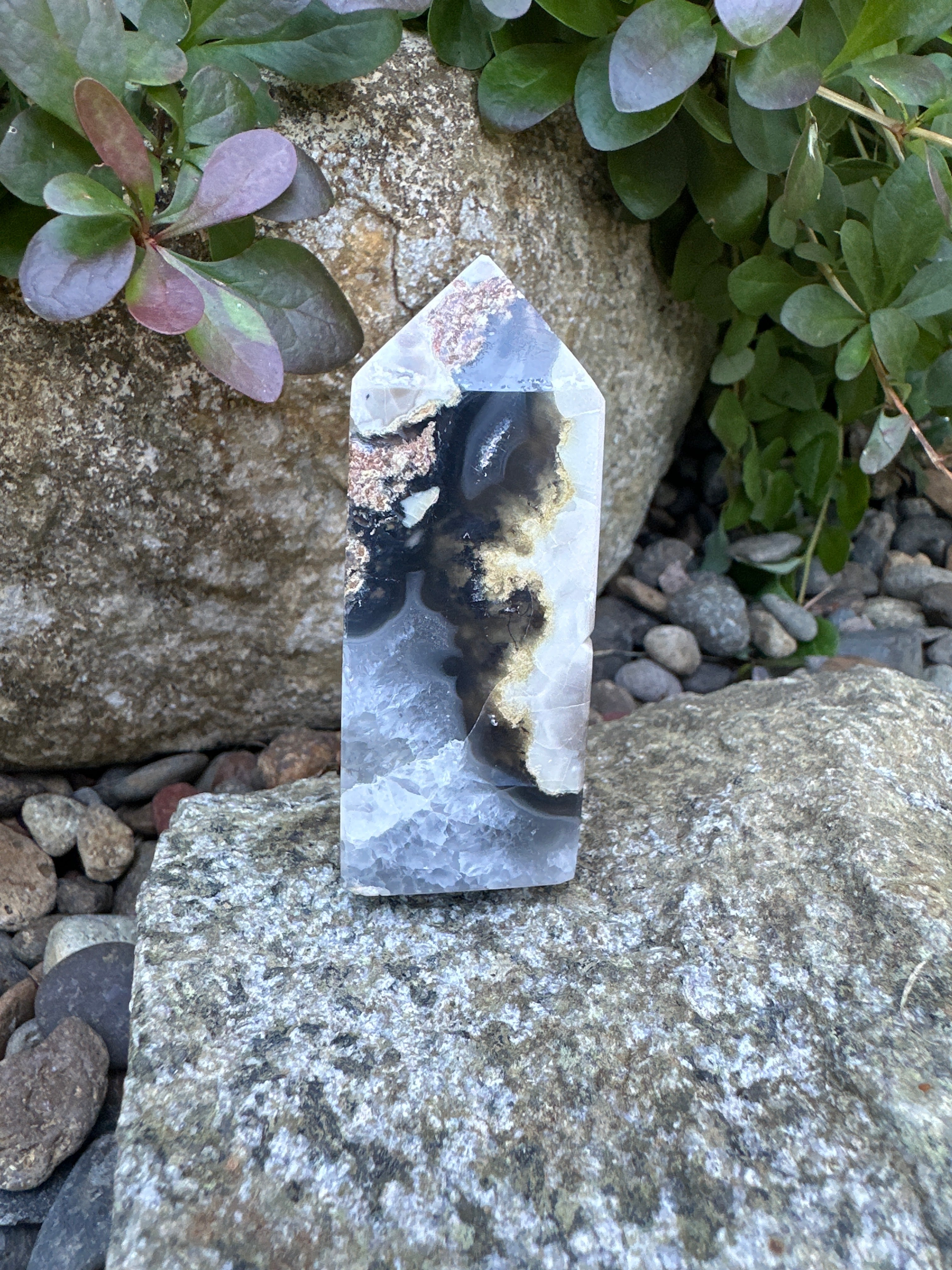 Volcano Agate Obelisk I