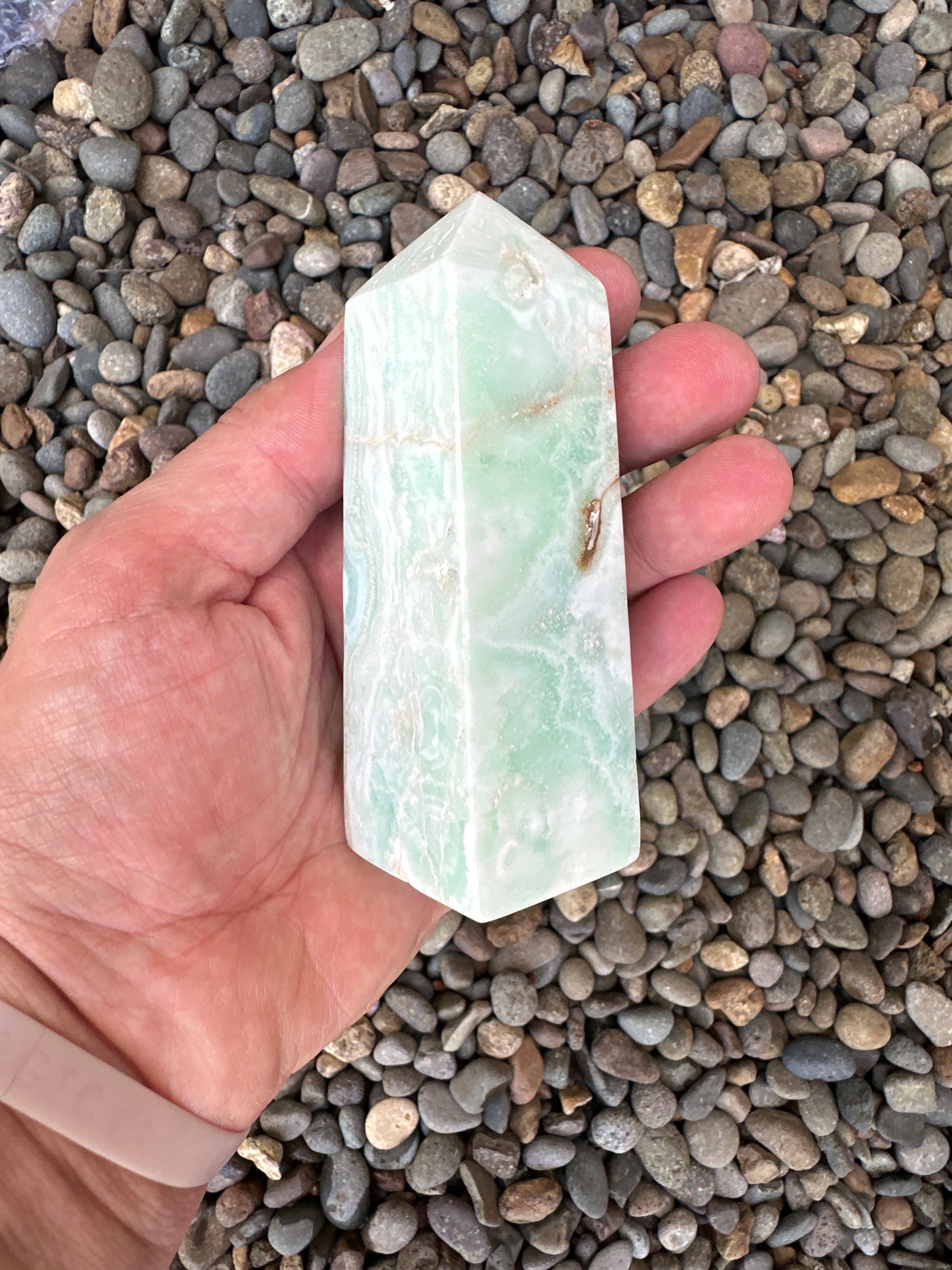 Caribbean Calcite Obelisk