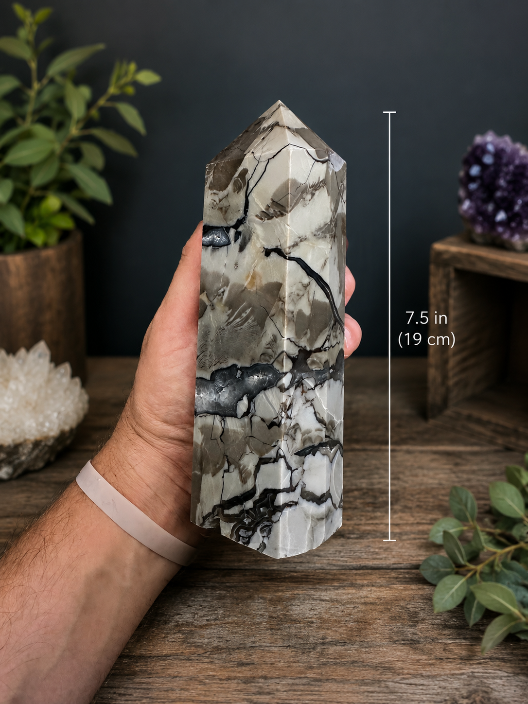 Stormy Ridge Volcano Agate