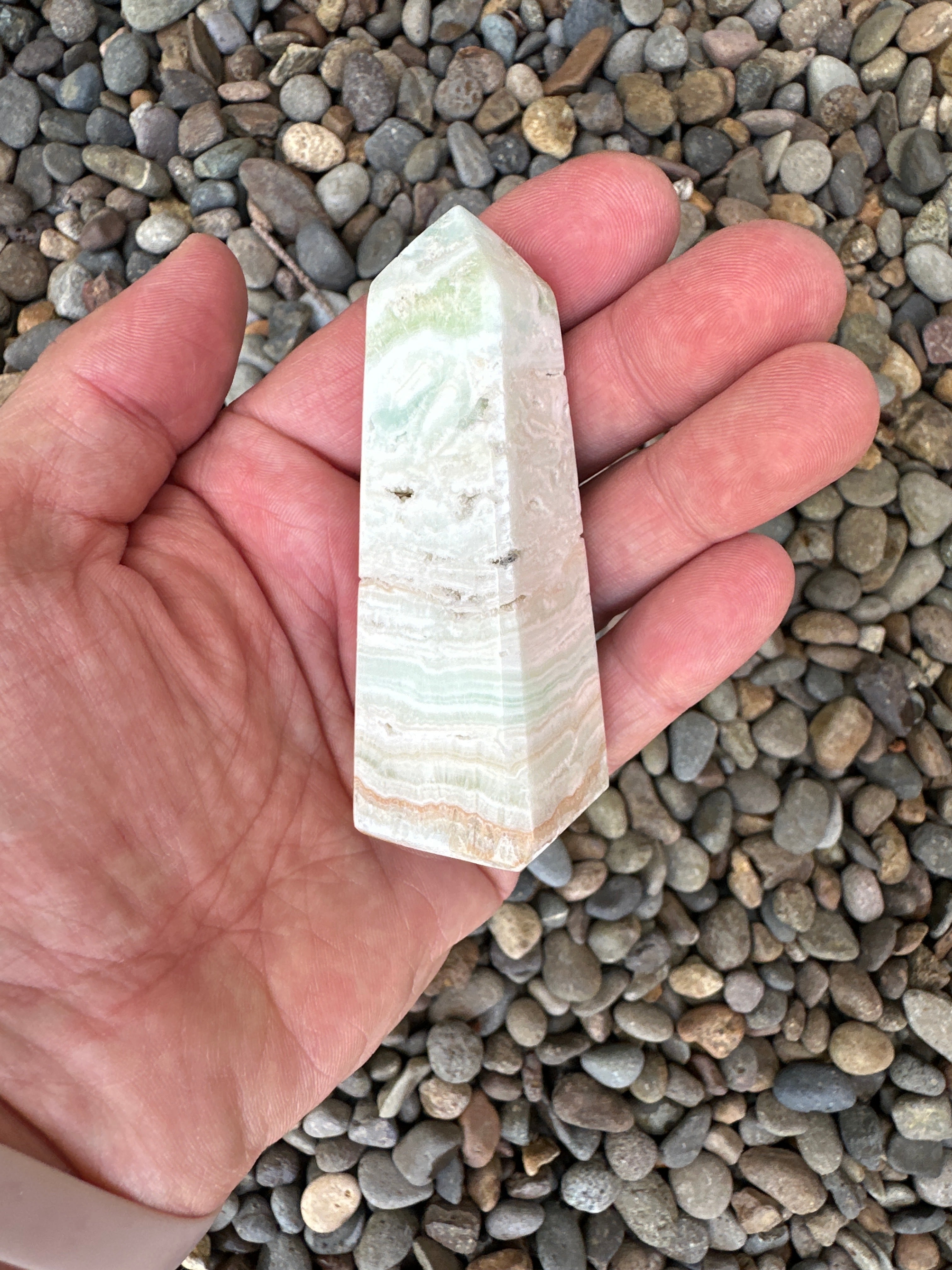 Caribbean Calcite Obelisk