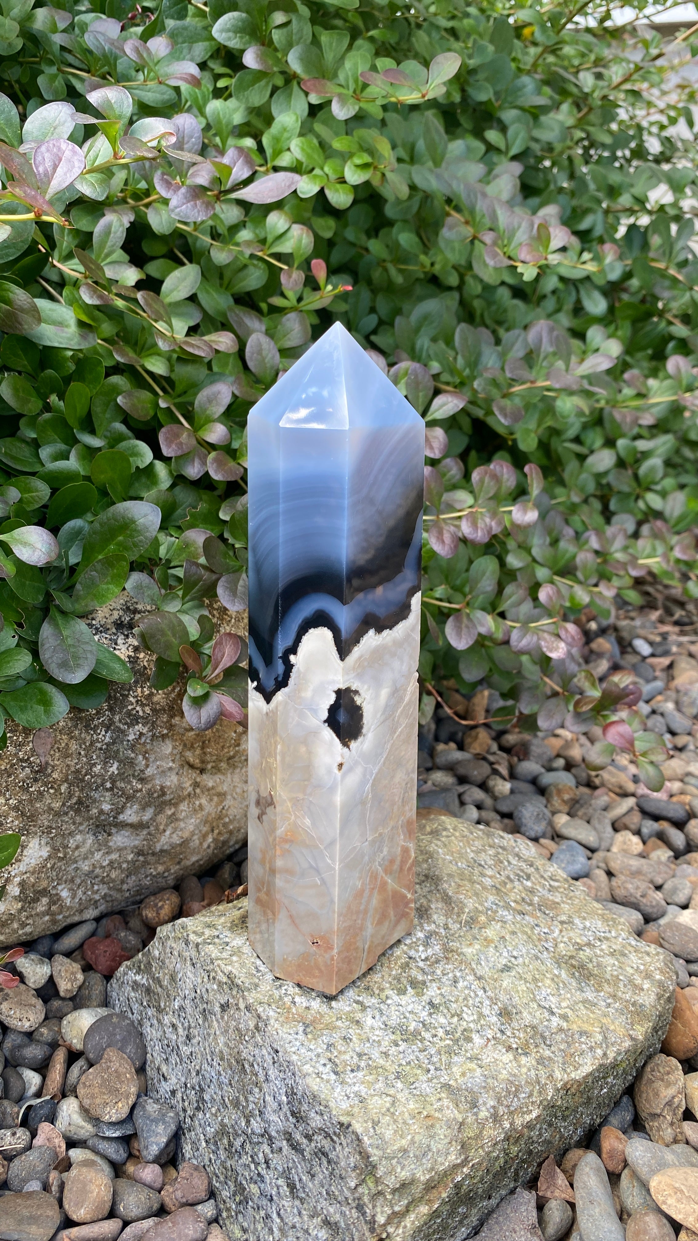 Moonrise Ridge Volcano Agate