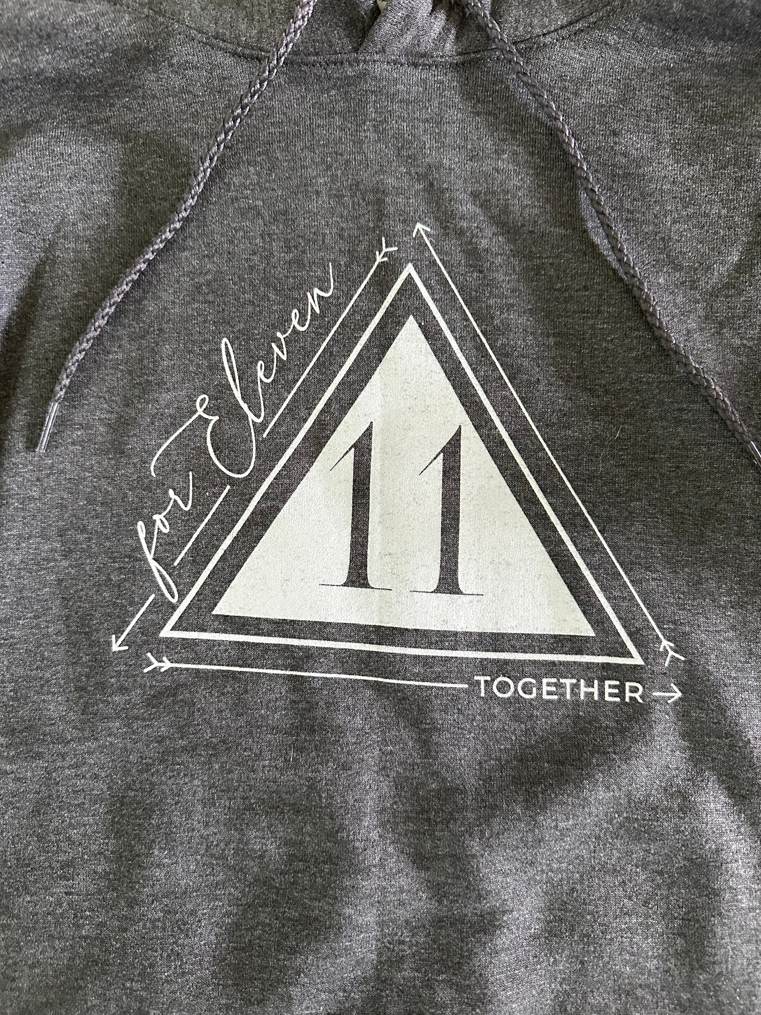 For 11 Triangle Hoodie