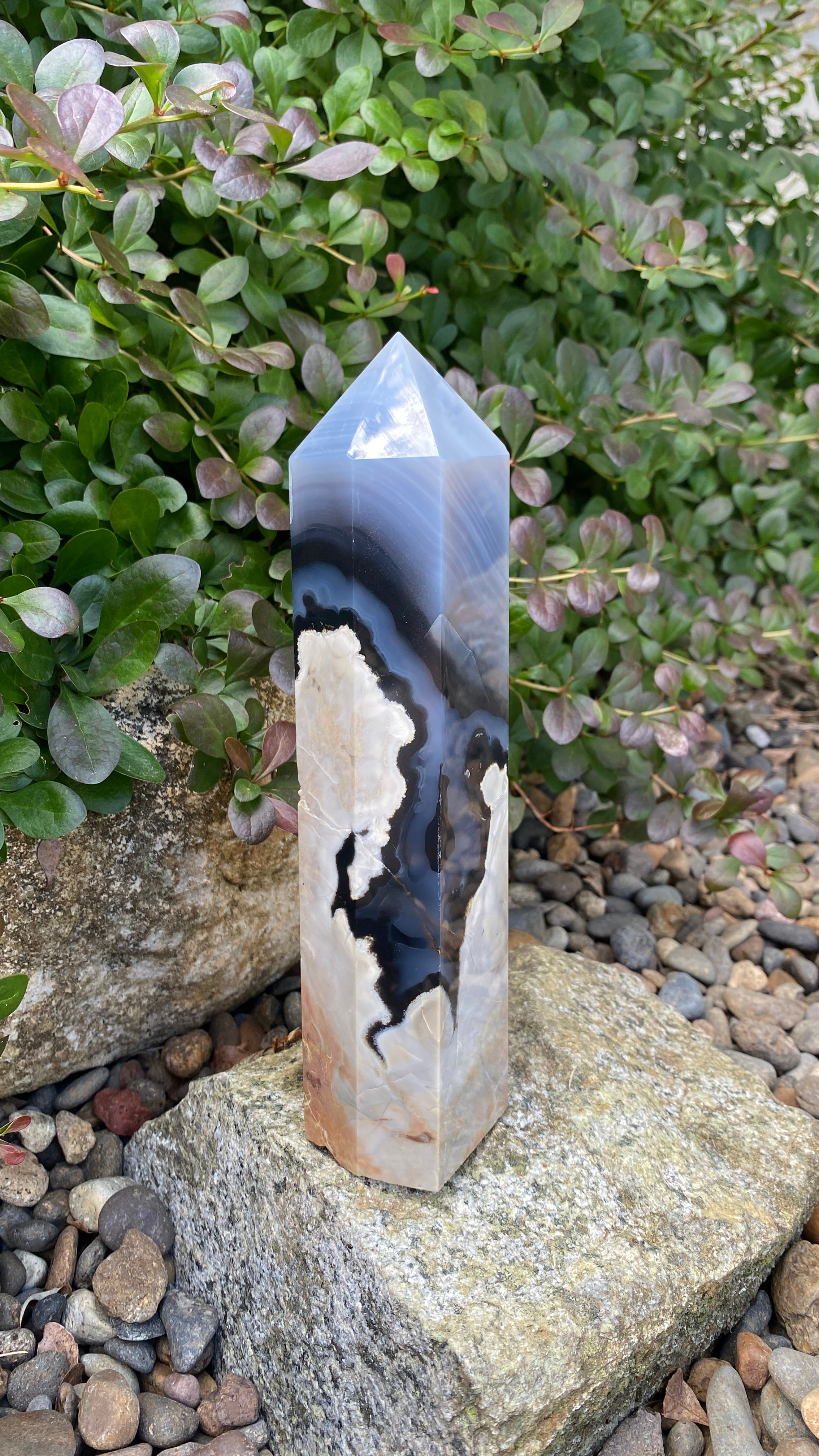 Moonrise Ridge Volcano Agate