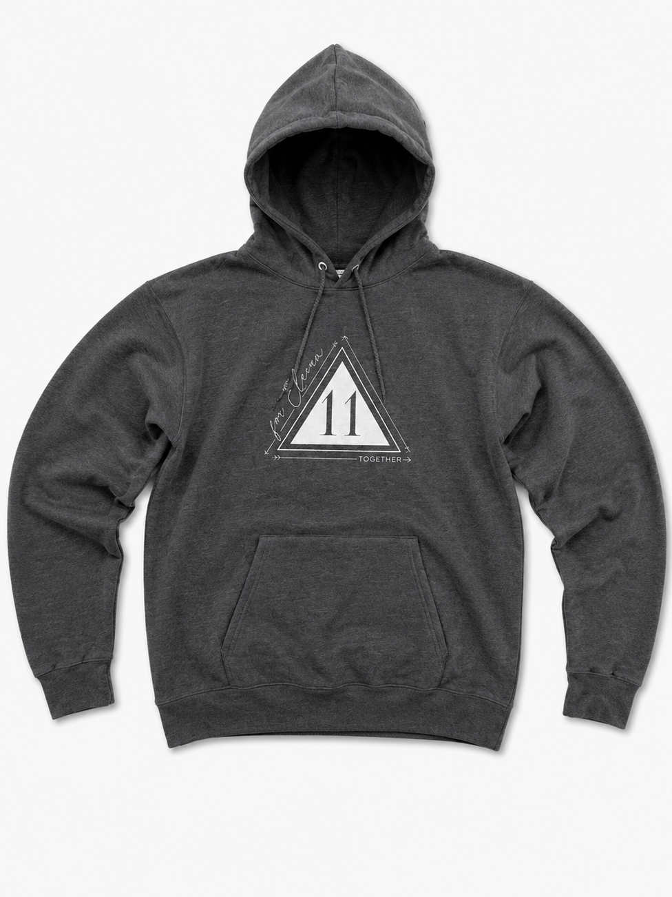 For 11 Triangle Hoodie