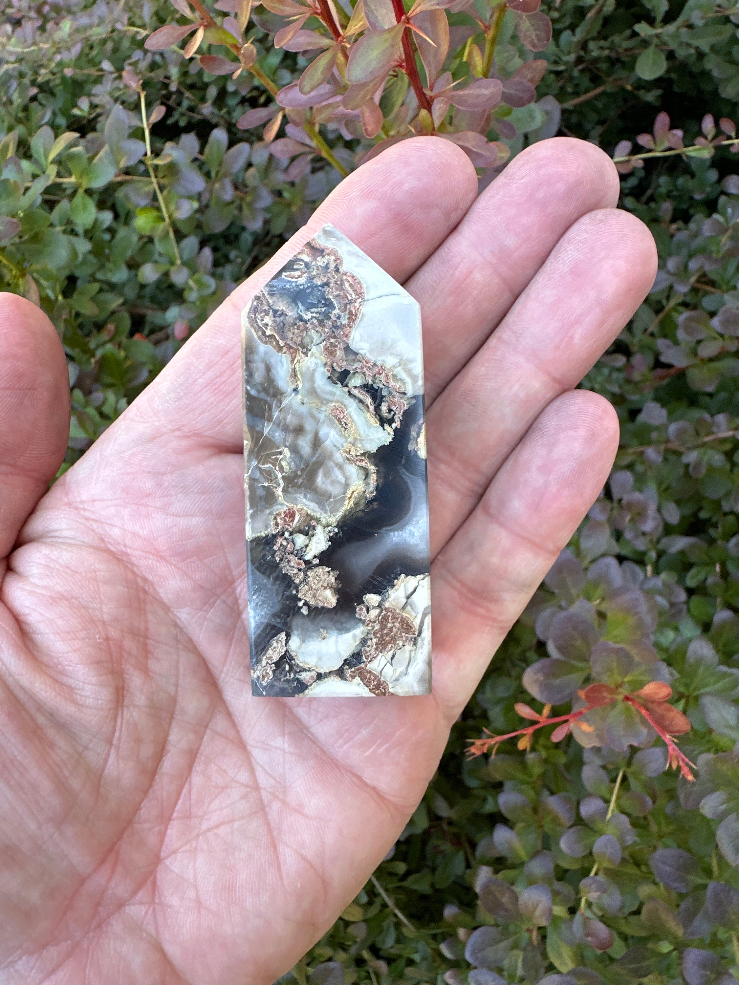 Volcano Agate Obelisk I