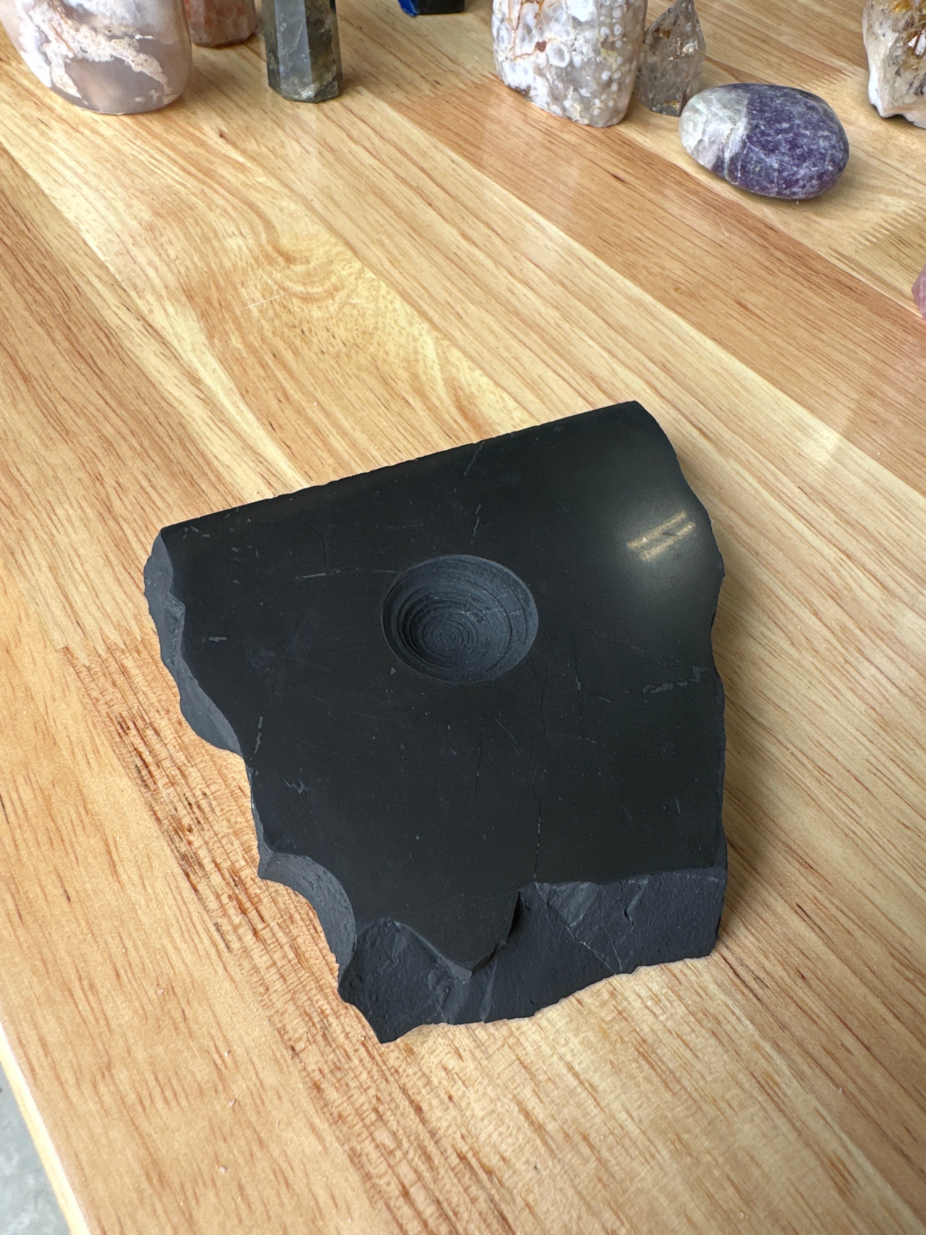 Shungite Sphere Stand B