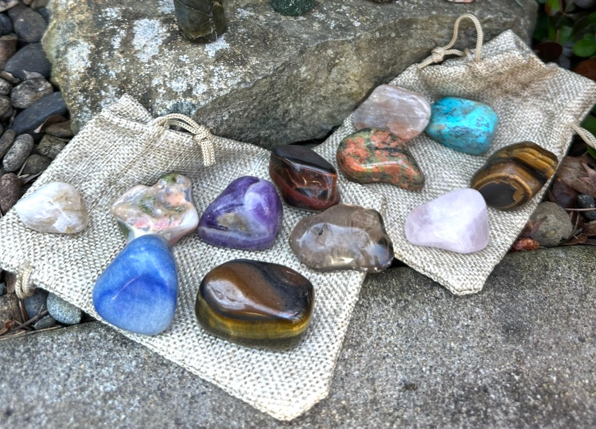 Tumbled Stone Mystery Bags