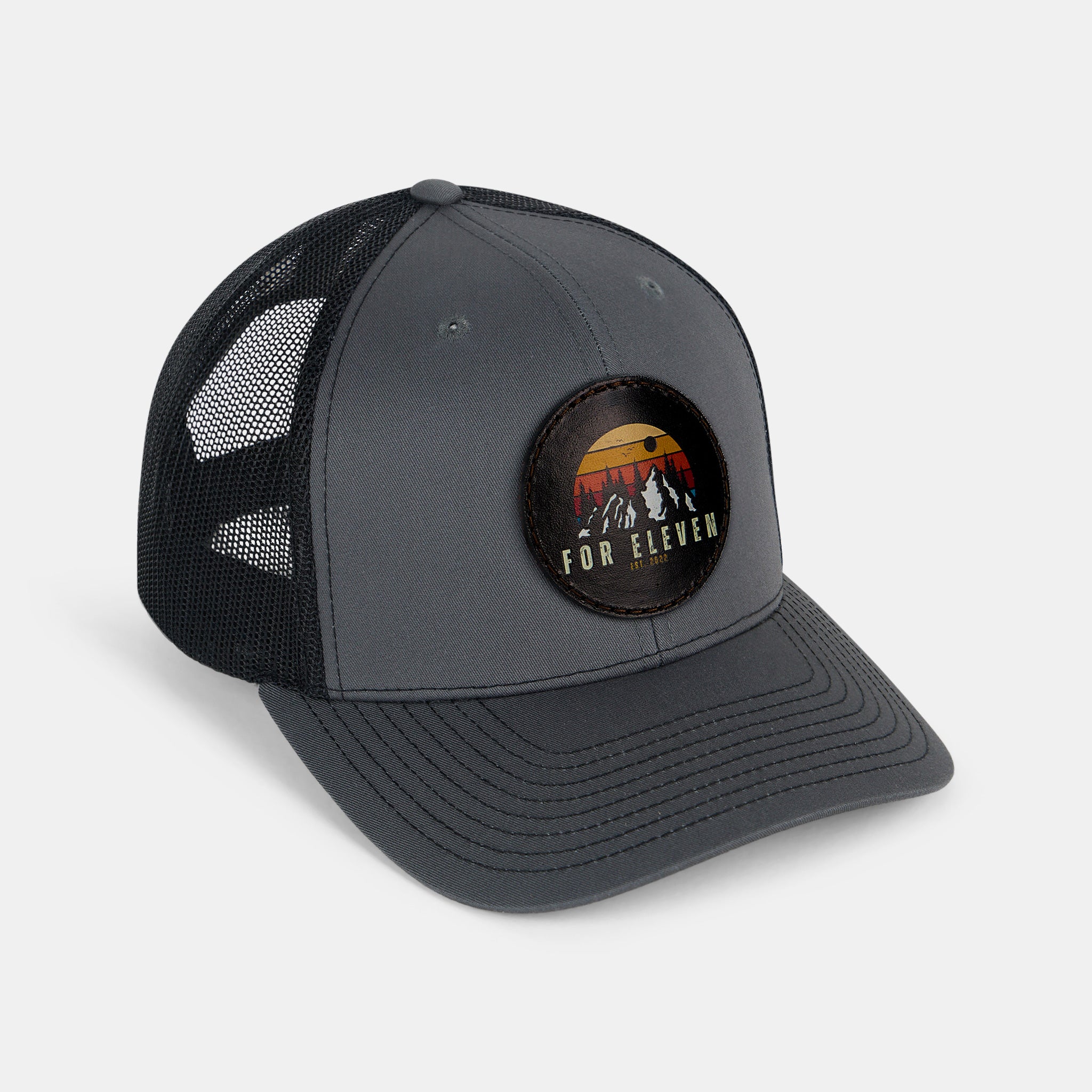 For Eleven Leather Patch Hat
