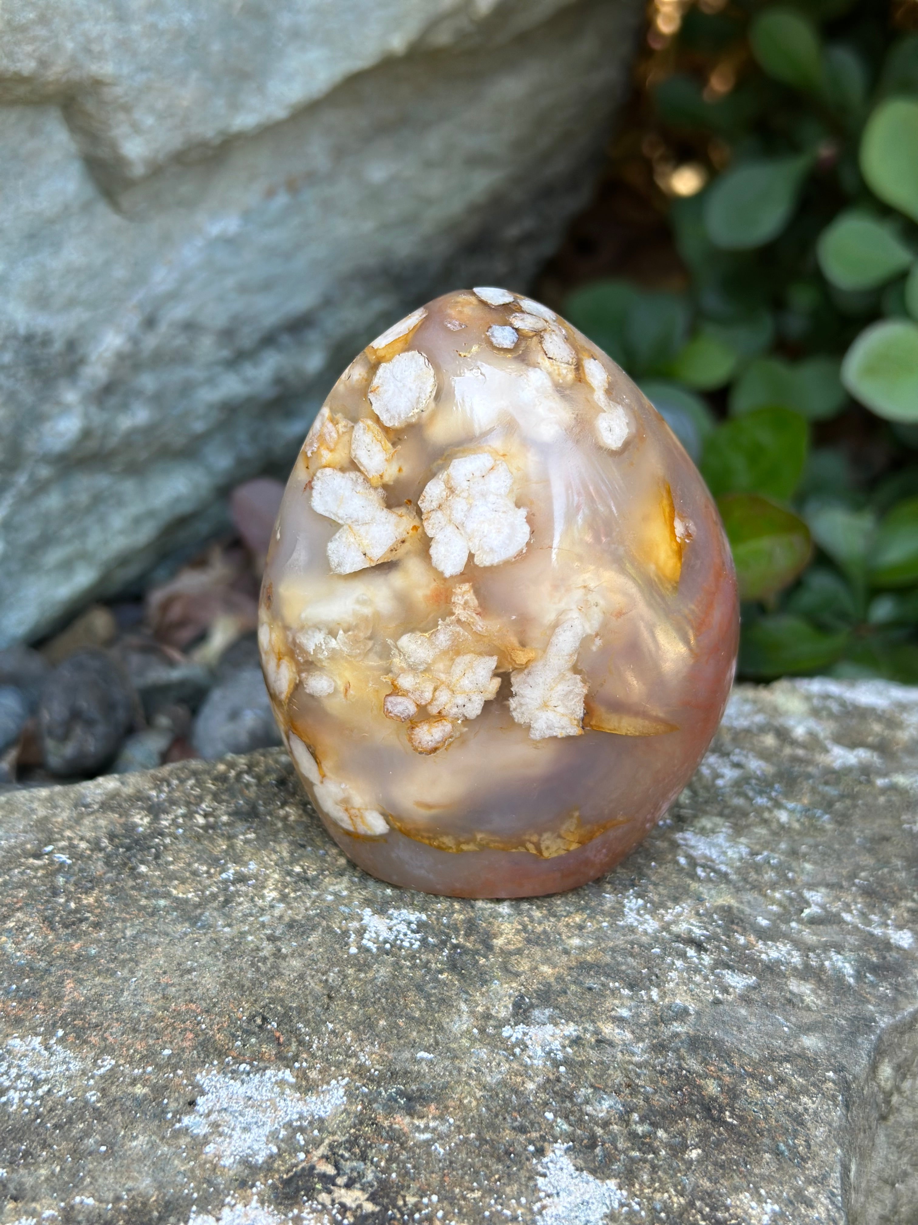 Flower Agate Freeform