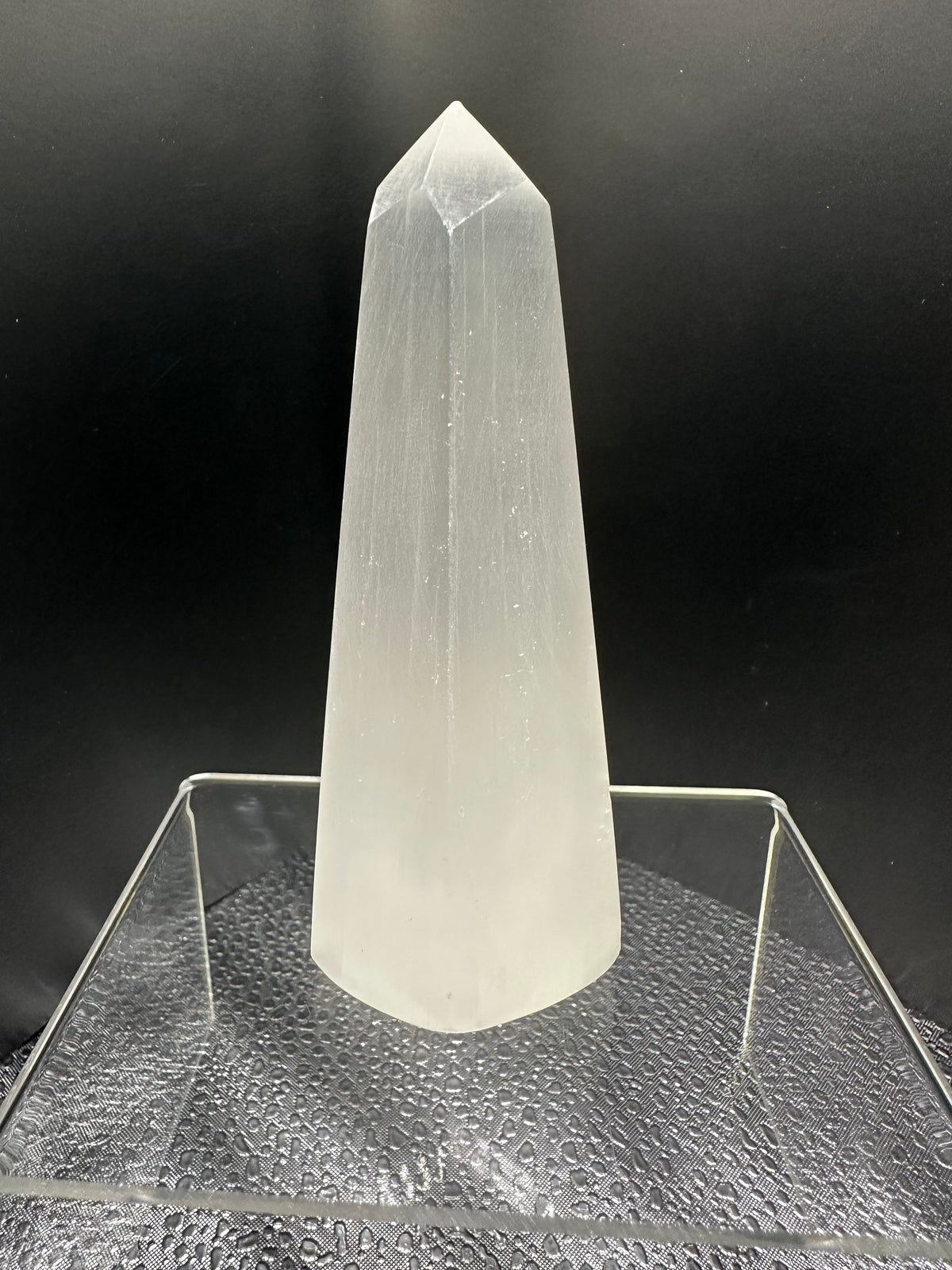 Selenite Obelisk A