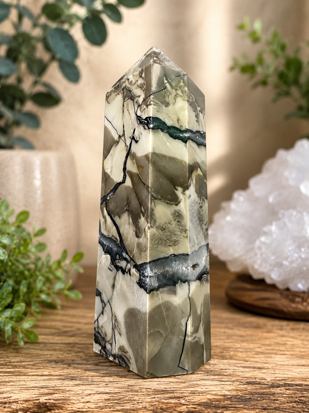 Stormy Ridge Volcano Agate