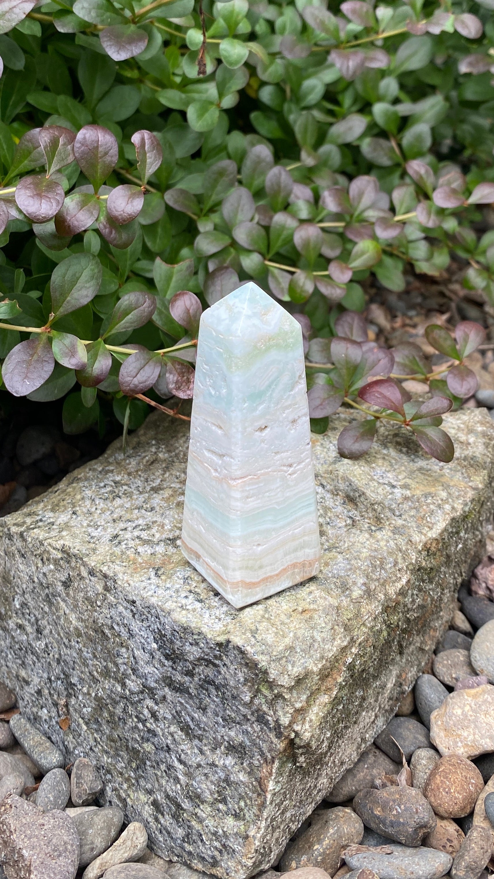 Caribbean Calcite Obelisk