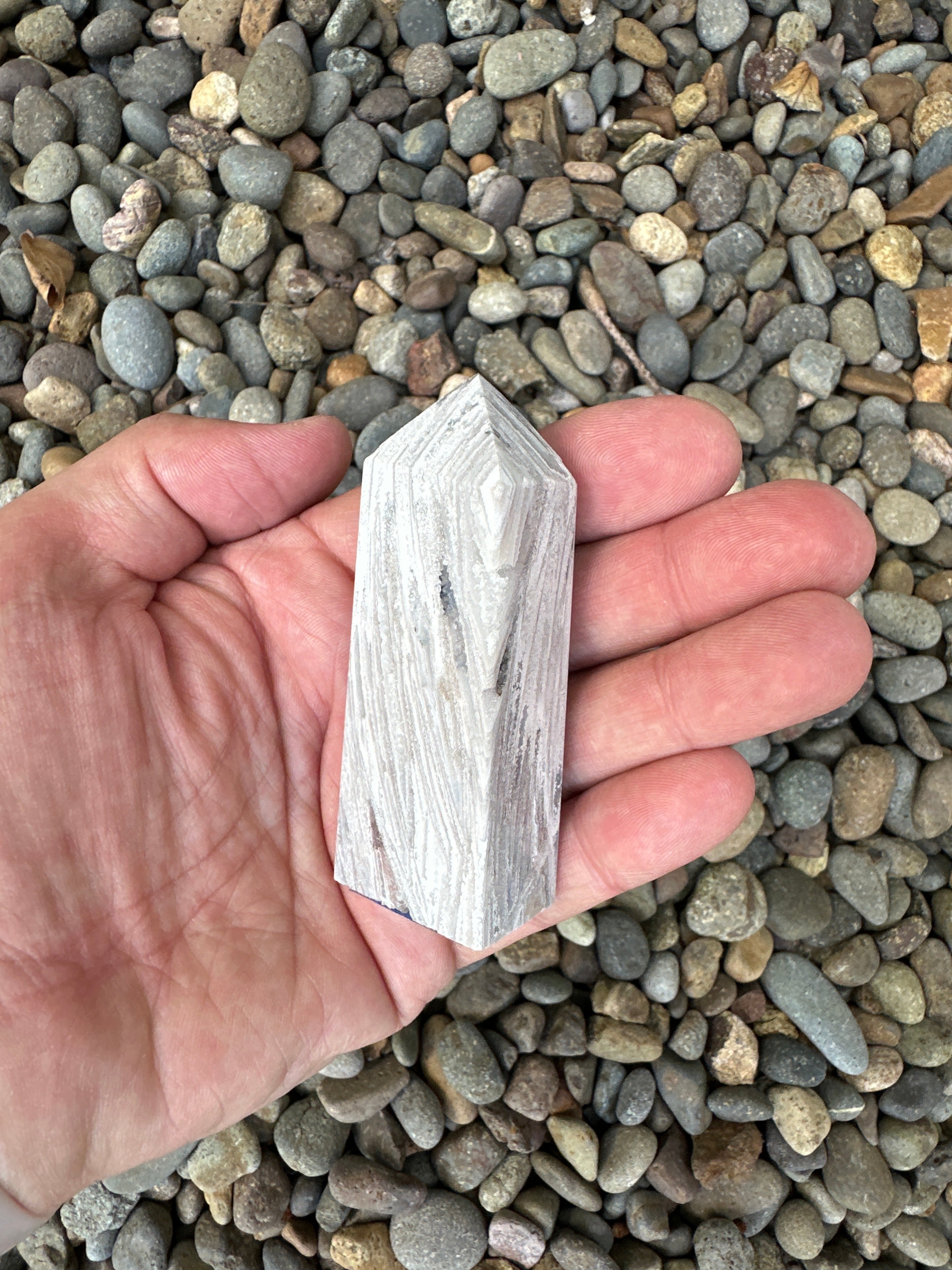 White Lace Agate