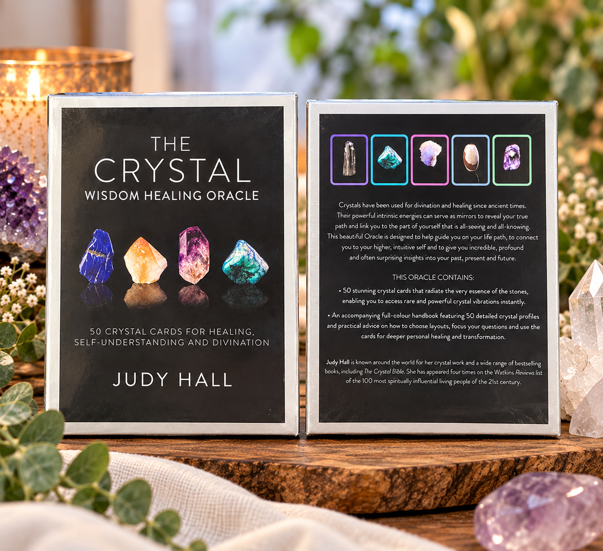 The Crystal Wisdom & Healing Oracle