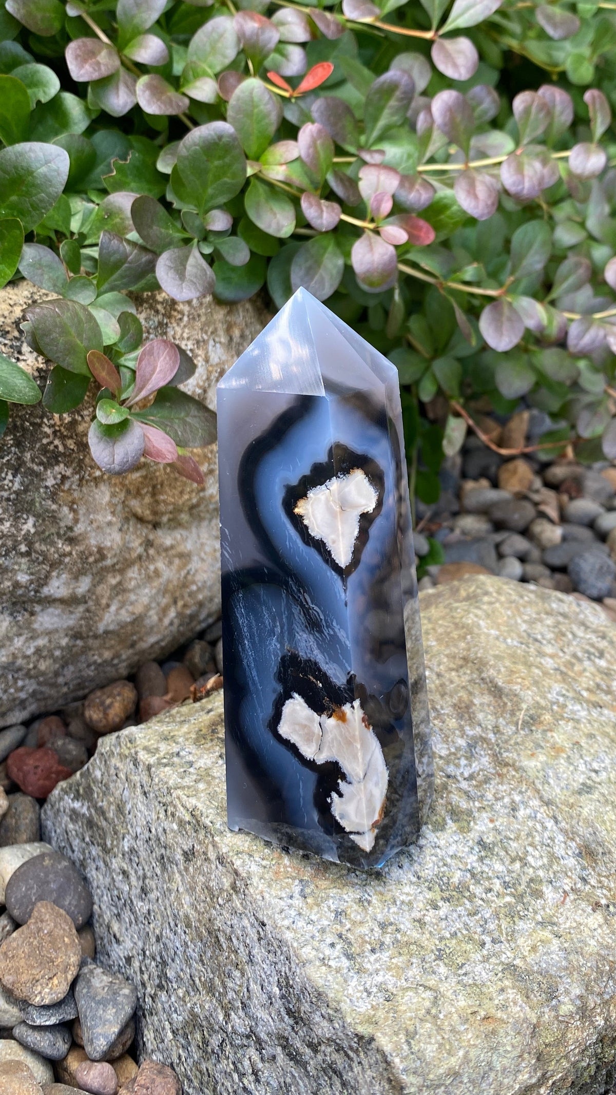 Twin Moons Volcano Agate