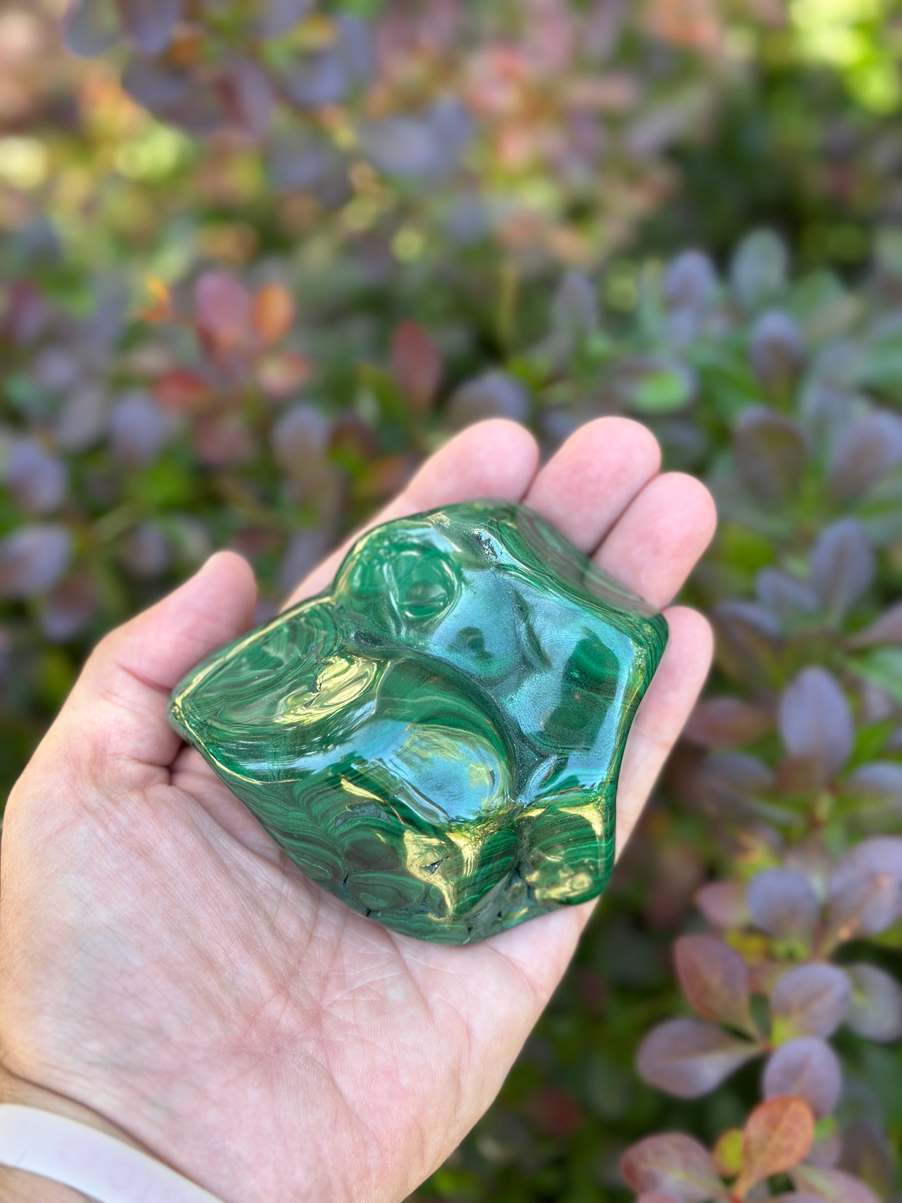 Malachite Polished Free Form