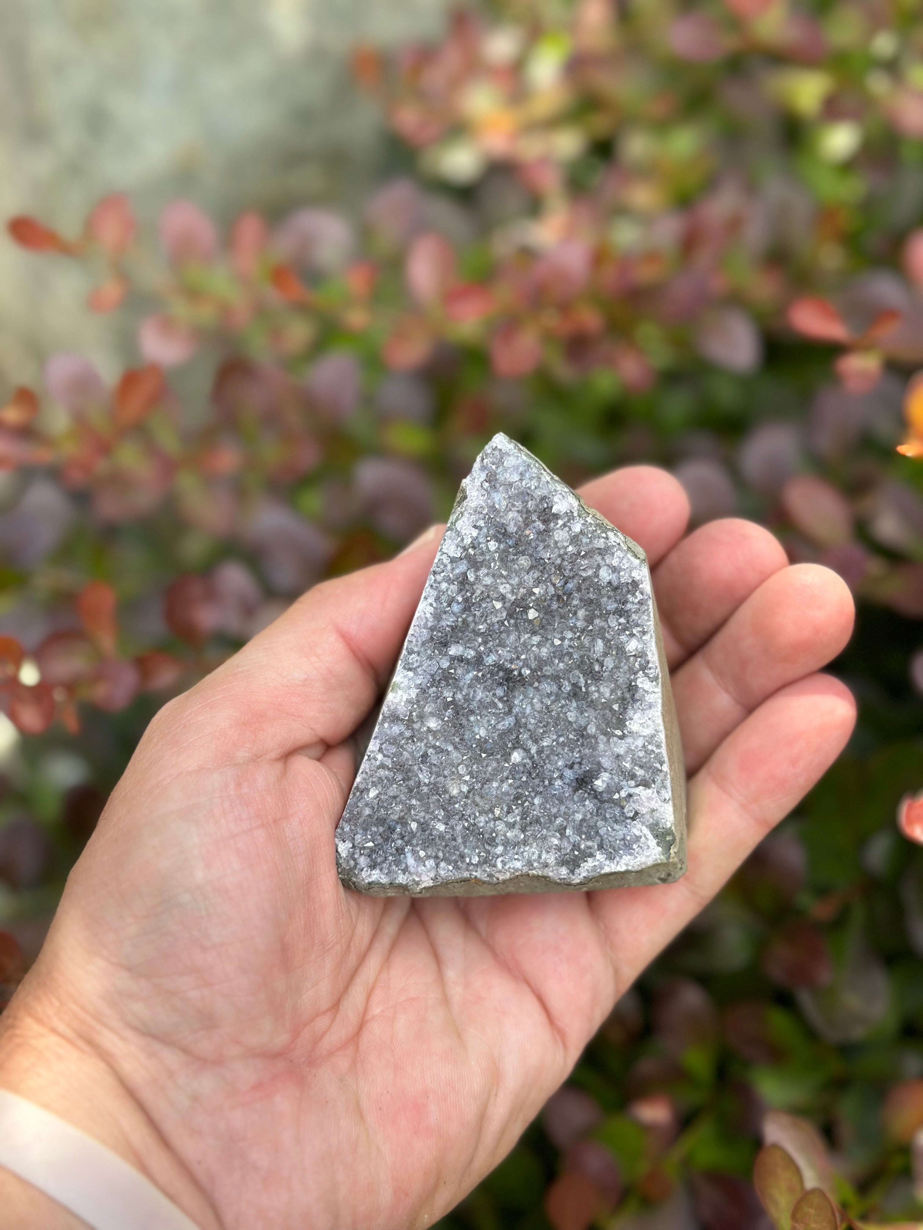 Mystic Pinnacle Amethyst Druzy Geode