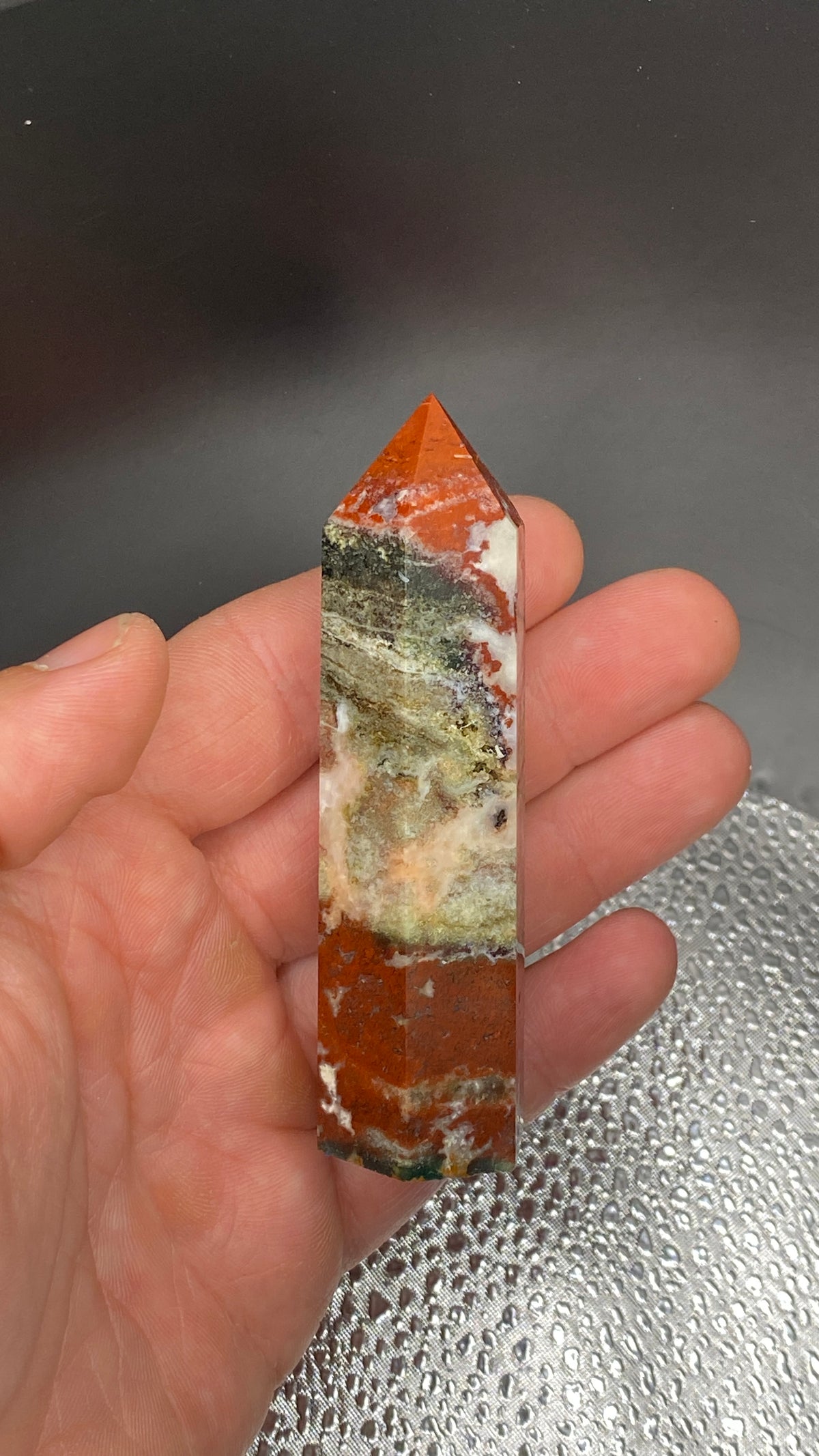 Ocean Jasper Obelisk Tower
