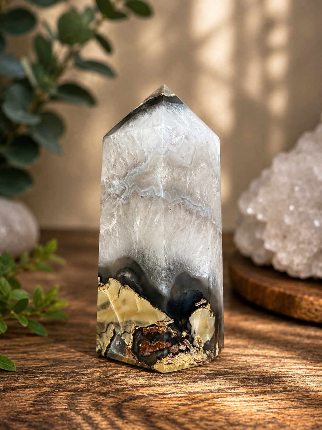 Silent Summit Volcano Agate