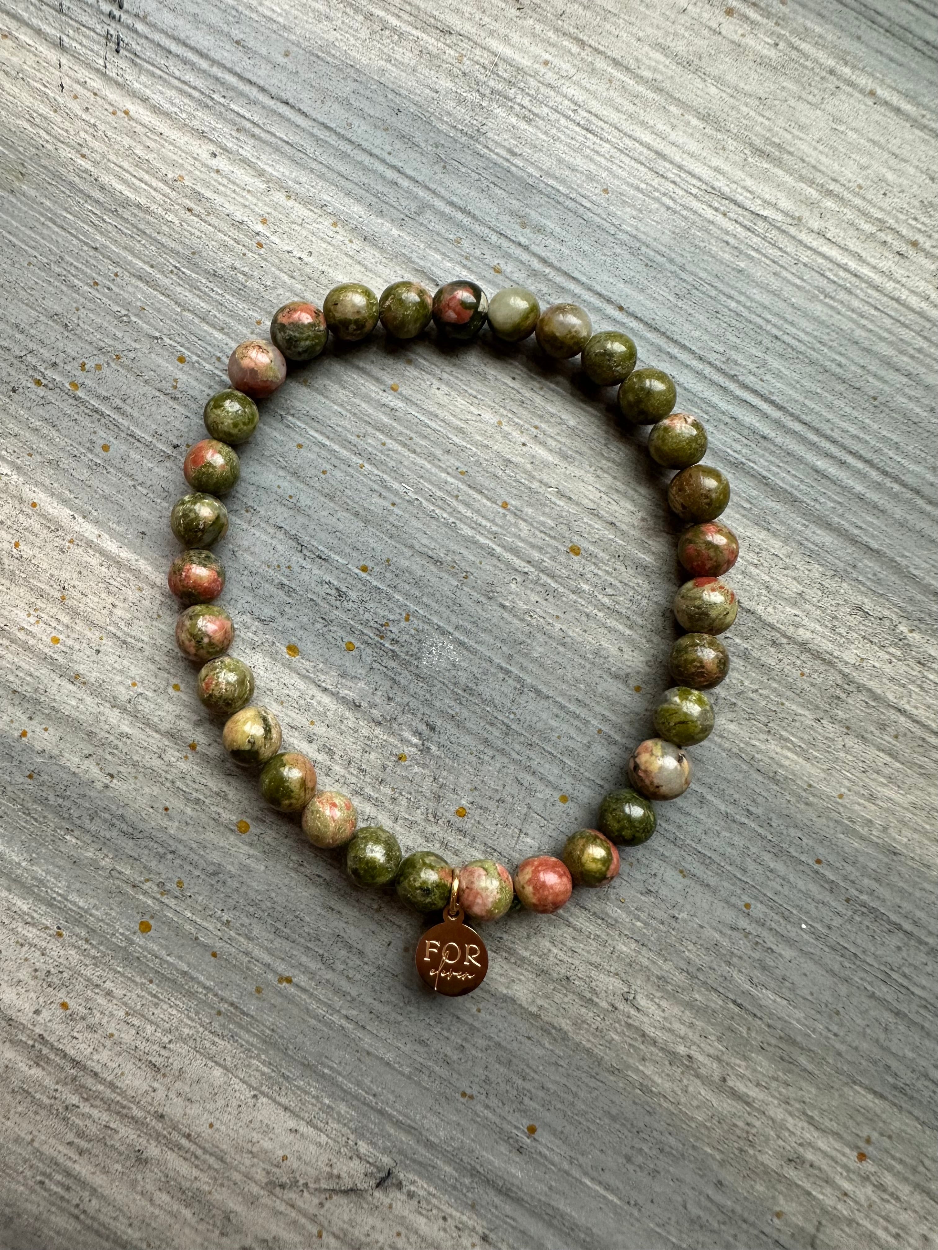 Unakite Bracelet