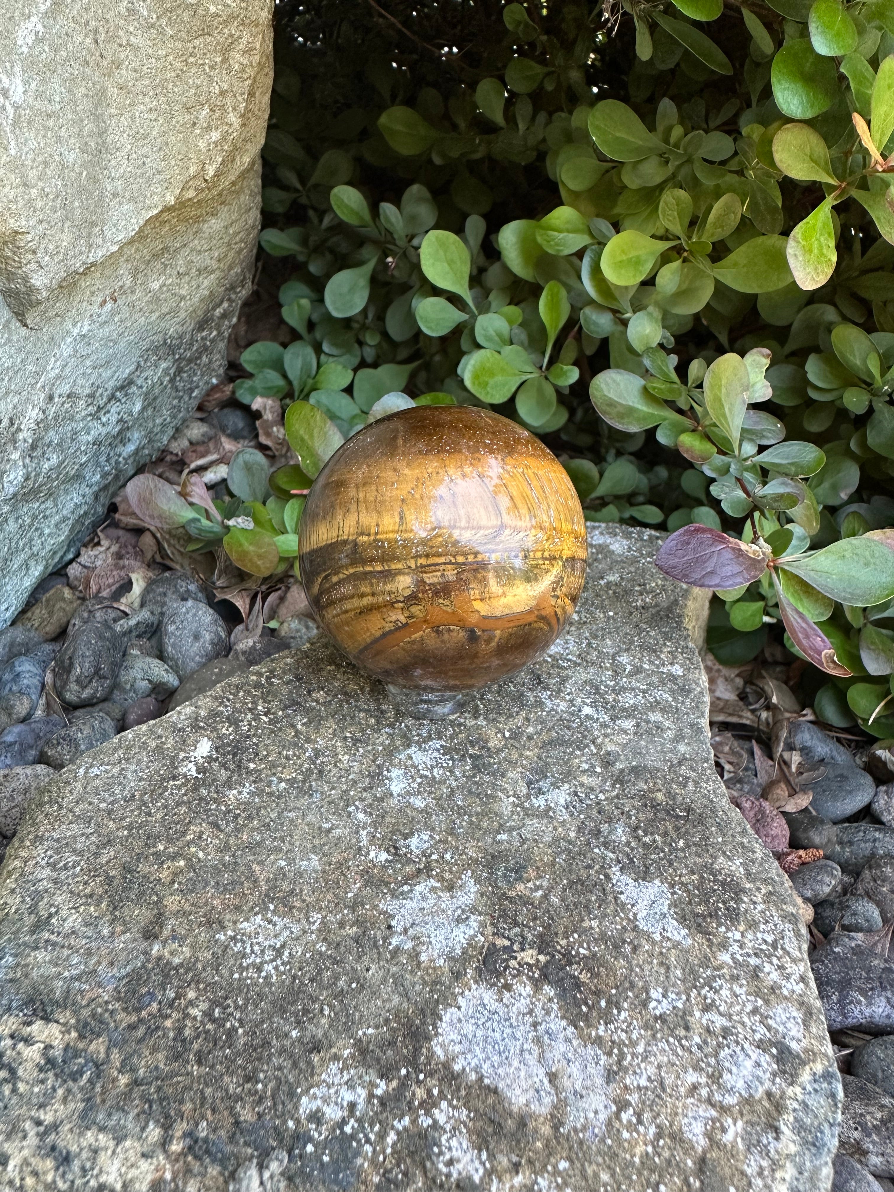 Golden Horizon Tiger’s Eye Sphere