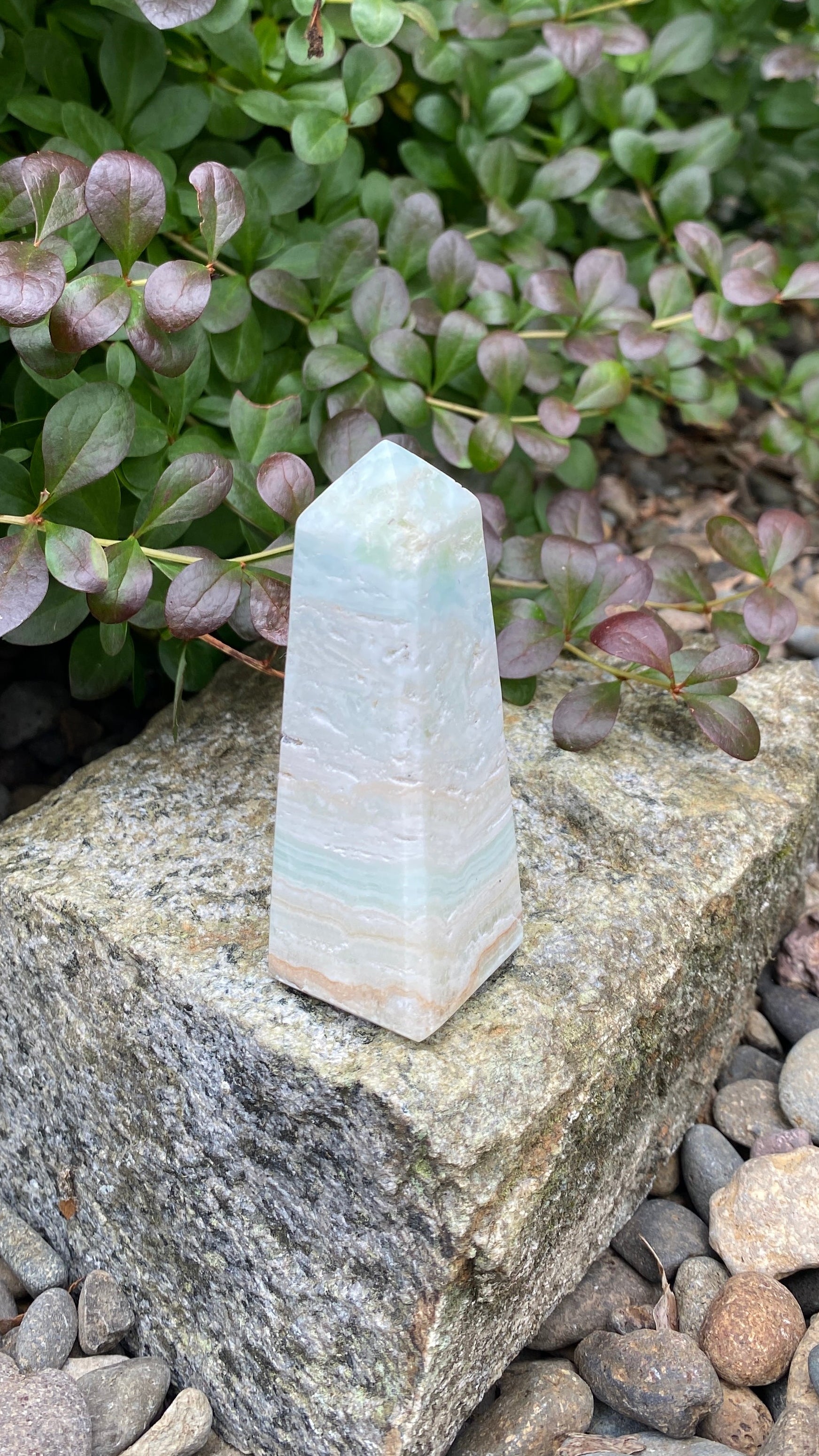 Caribbean Calcite Obelisk