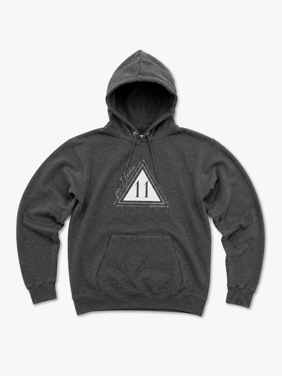 For 11 Triangle Hoodie