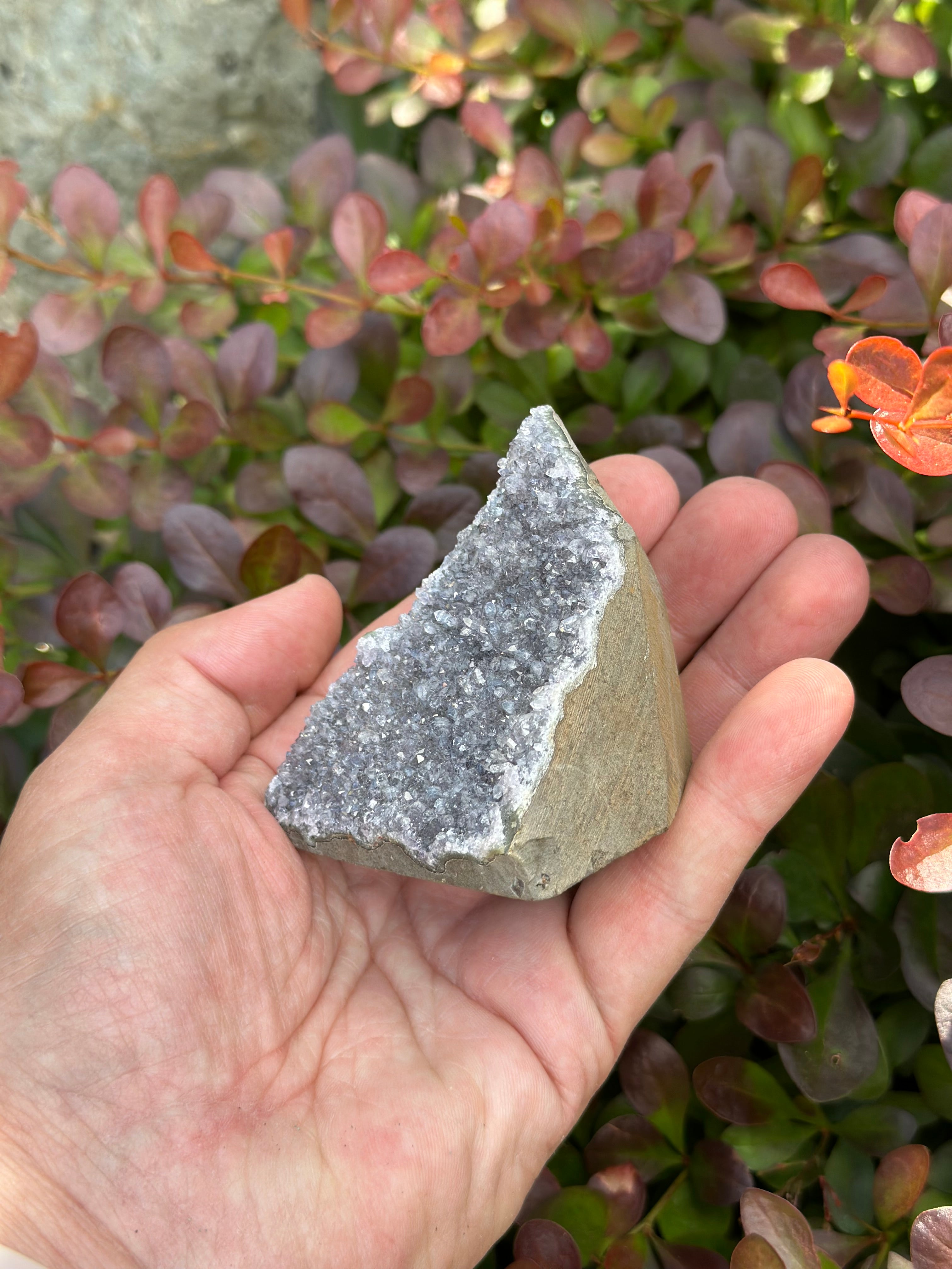Mystic Pinnacle Amethyst Druzy Geode