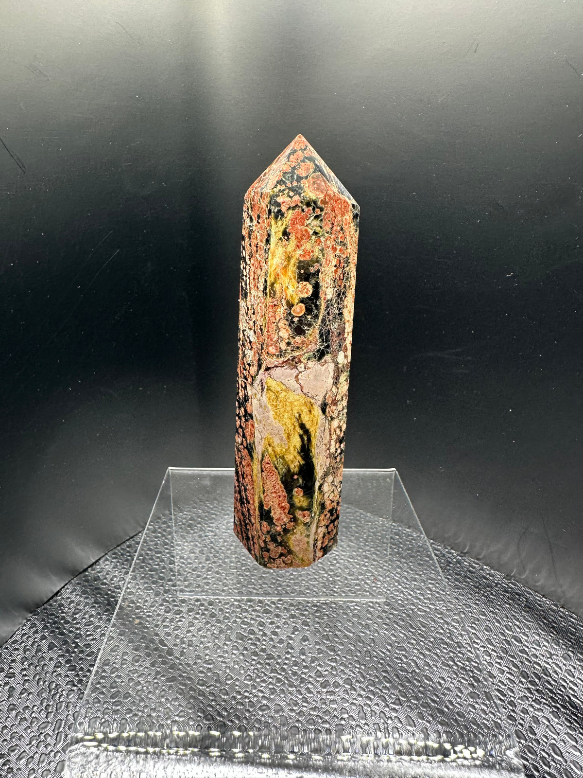 Red Snowflake Obsidian Tower B